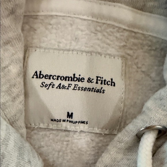 Abercrombie & Fitch Heather Gray Women's Hoodie - Picture 2 of 2